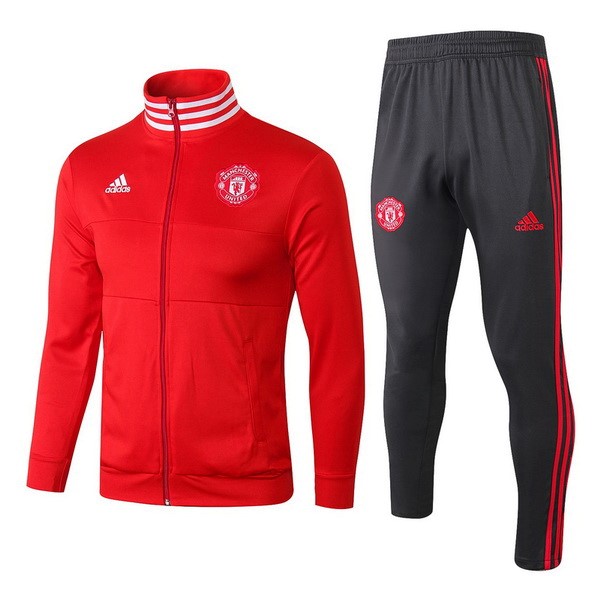 Chandal Manchester United 2018/19 Rojo Gris